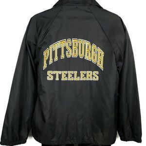 Pittsburgh Steelers Chalk Line Coach Jacket Vintage 80s Windbreaker NFL Football